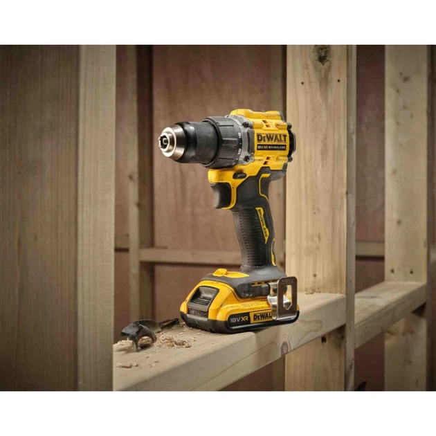 Шуруповерт DeWALT XR Li-Ion 18V, 2x2Ah, 74 Нм, 0-450/0-1650 об/хв, 1.12 кг, TSTAK (DCD794D2T) - picture 11