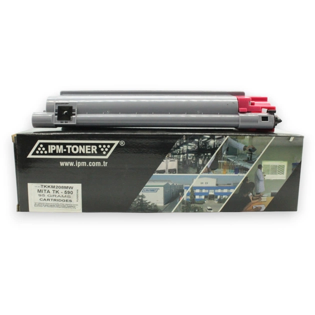 Картридж IPM Kyocera-Mita TK-590 Magenta 95г,+waste box, without chip (TKKM208MW) - изображение 1