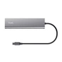 Концентратор Trust USB-C to 5xUSB-C aluminium 0.1m grey (25136_TRUST) - зменшене зображення 5