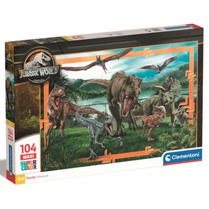 Пазл Clementoni Maxi Jurassic World 104 елементи (23770) зображення 1