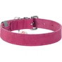 Нашийник для тварин WAUDOG Classic шкіряний 35 мм х 46-60 см рожевий (02397) - зменшене зображення 2