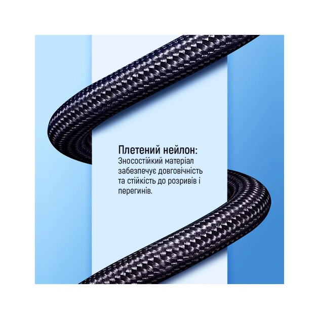 Дата кабель USB-C to USB-C 1.0m USB3.2 (20Gbps 4K PD100W) Gen2 5А black ColorWay (CW-CBPDCC062-BK) - picture 8