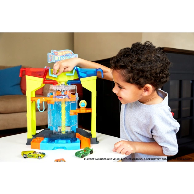 Автотрек Hot Wheels Автомийка: вибух кольорів серії "Зміни колір" (GRW37) - picture 10