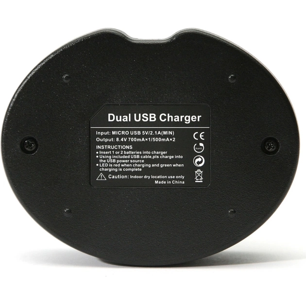 Зарядний пристрій для фото PowerPlant Canon Dual LP-E8 (DV00DV3255) - зображення 2