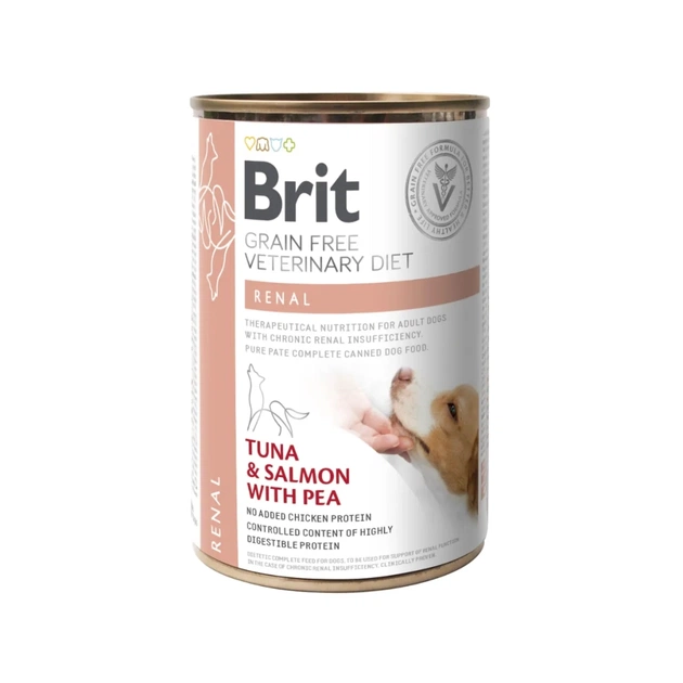 Консервы для собак Brit GF VetDiets Dog Renal 400 г (8595602535958) - изображение 1