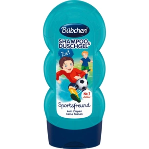 Дитячий шампунь Bubchen 2 в 1 Юний спортсмен 230 мл (12267440_7640203240402) зображення 1