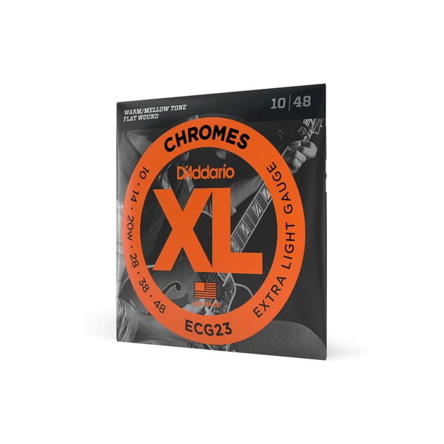 Струни для гітари D'Addario XL Chromes Extra Light (10-48) (ECG23) - picture 2