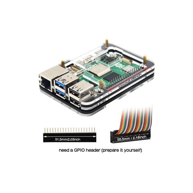Корпус для Мікро ПК KUONGSHUN for Raspberry Pi 5 (RA797) - picture 5