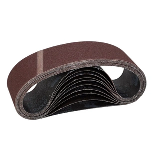 Наждачний папір Sigma стрічка кільцева 75x533мм P100 (10шт) (9152101) зображення 1