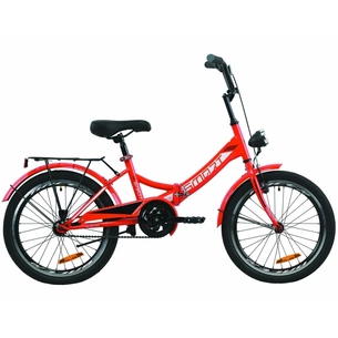 Велосипед Formula 20" SMART Vbr рама-13" St 2020 червоний, багажник + ліхтар (OPS-FR-20-059) зображення 1