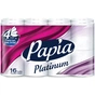 Туалетний папір Papia Platinum 4 шари 16 рулонів (8690536026388) - зменшене зображення 1