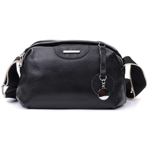 Сумка Vintage З натуральної шкіри Чорна (22592) - зображення 6