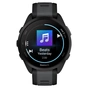 Смарт-годинник Garmin Forerunner 165 Music, Black/Slate Grey, GPS (010-02863-30/010-02863-B0) - зменшене зображення 7