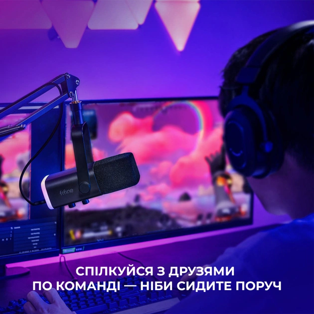 Мікрофон Fifine AM8T USB Black (AM8T) - picture 11