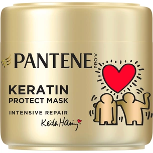 Маска для волосся Pantene Pro-V Keith Haring Artist Edition Інтенсивне відновлення з кератином 300 мл (8700216779180) зображення 1