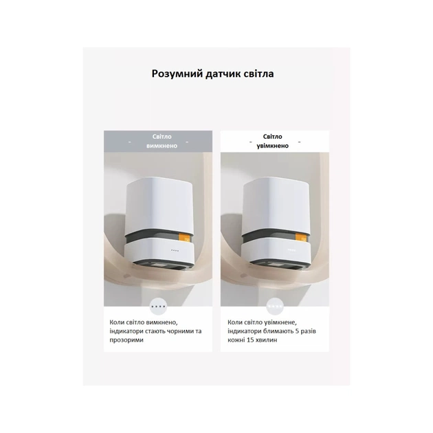 Контейнер для сміття JAH Paperwaste Квадратний Білий 15 л (20263) - picture 7