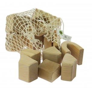 Конструктор Nic дерев'яний Великий натуральний 17 ел. (NIC523283) зображення 1