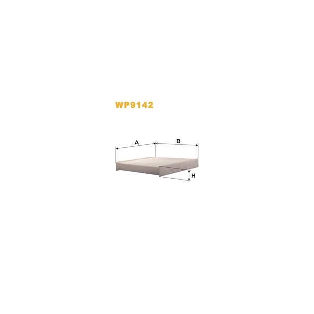 Фільтр салону Wixfiltron WP9142 - зображення 1