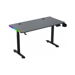 Комп'ютерний стіл GT Racer T-1231 Black (T-1231 (120x60x73-117) Black) зображення 1