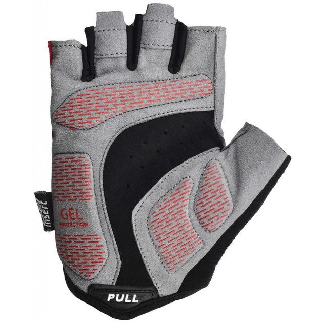 Велорукавиці PowerPlay 5004 Red M (5004E_M_Red) - зображення 3