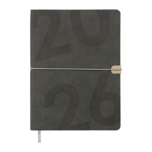 Тижневик Buromax датований 2026 BEST, А5 сірий (BM.2126-09) зображення 1