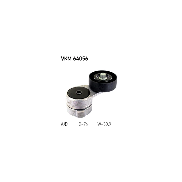 Натягувач ременя з роликом SKF VKM 64056 - изображение 1