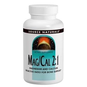 Мінерали Source Naturals Магній Кальцій 2: 1, 370 мг, 90 капсул (SN2060) зображення 1
