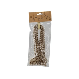 Намисто на ялинку Chomik 2.7м 6 мм, пластик, шампань (5900779893924_1) зображення 1