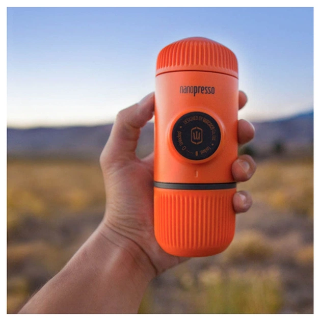 Кавоварка кемпінгова Wacaco Nanopresso помаранчева (WNANOORNG) - picture 7