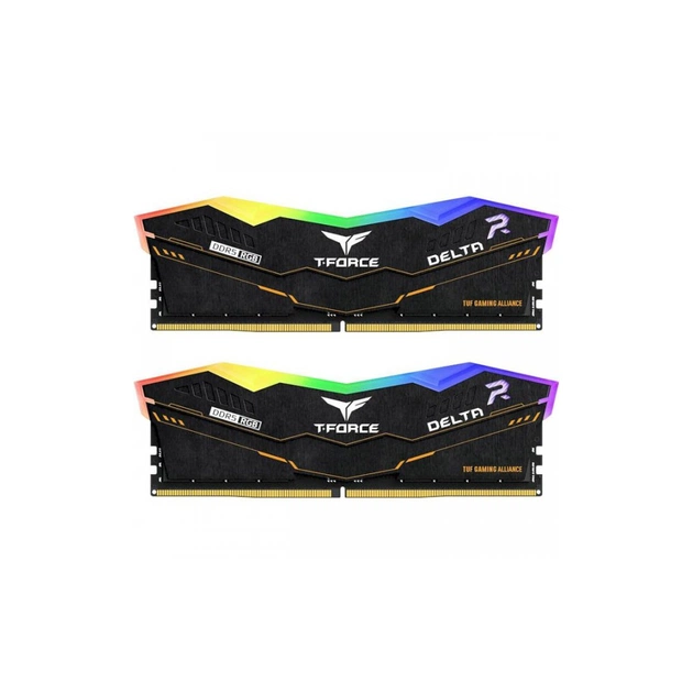 Модуль пам'яті для комп'ютера DDR5 32GB (2x16GB) 5200 MHz T-Force Delta R TUF UD-D5 Team (FF5D532G5200HC40CDC01) - изображение 1