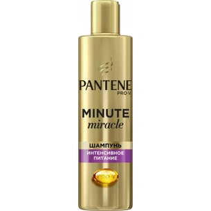Шампунь Pantene Minute Miracle Інтенсивне живлення 270 мл (8001841506500) зображення 1