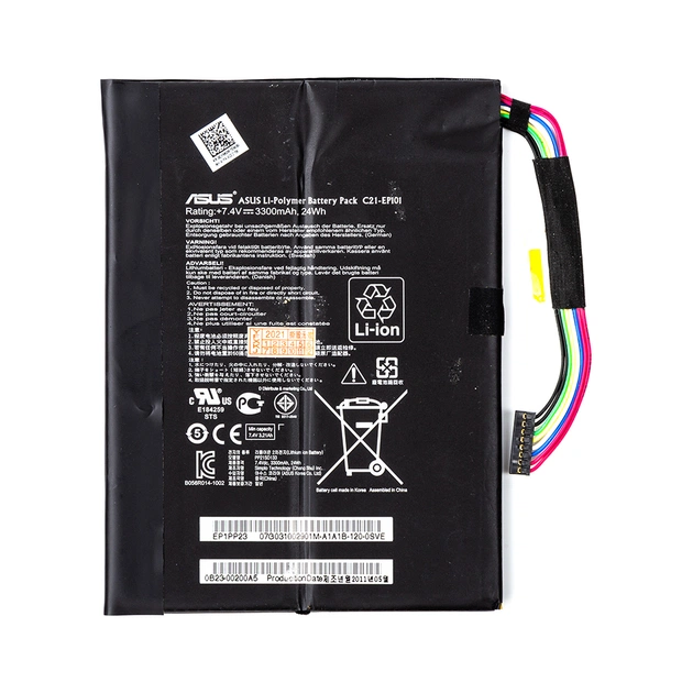 Акумулятор до ноутбука ASUS Eee Pad Transformer TR101 (C21-EP101) 7.4V 3300mAh (NB431137) - picture 1