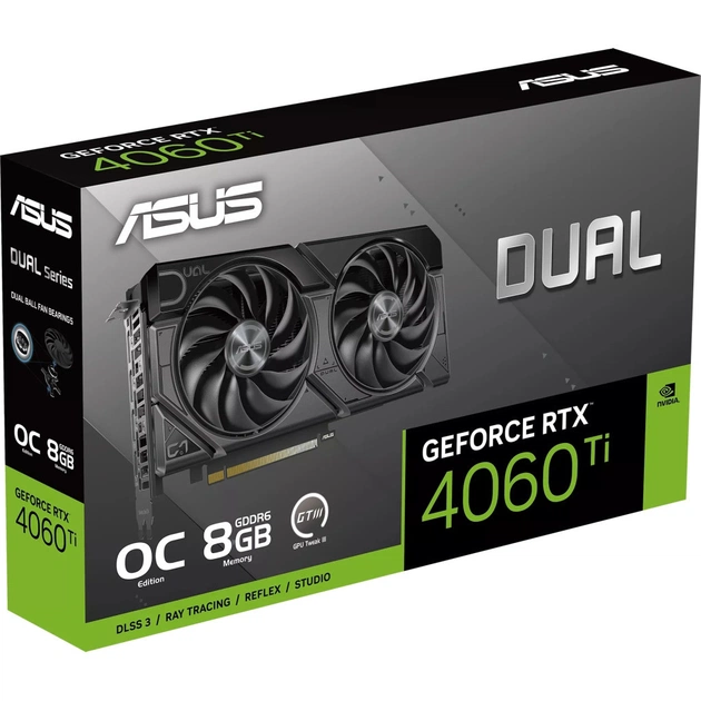 Відеокарта ASUS GeForce RTX4060Ti 8Gb DUAL OC EVO (DUAL-RTX4060TI-O8G-EVO) - зображення 12