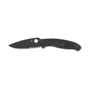 Ніж Spyderco Resilience FRN Black Blade Serrated (C142PSBBK) зображення 1