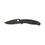 Ніж Spyderco Resilience FRN Black Blade Serrated (C142PSBBK) - зменшене зображення 1