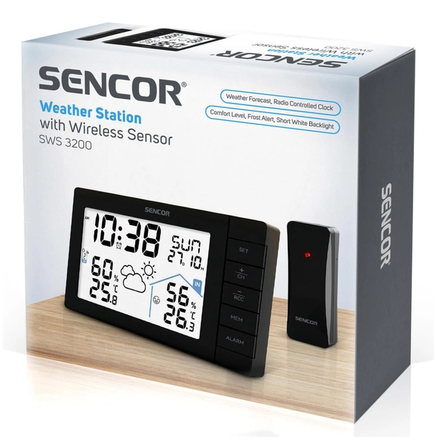 Метеостанція Sencor SWS3200 - зображення 7