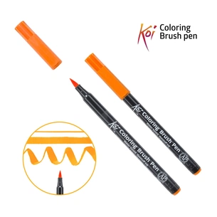Художній маркер KOI Маркер-пензель акварельний Помаранчевий, 5 (084511392984) зображення 1