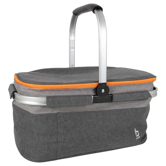 Термосумка Bo-Camp Cooler Basket 26 Liters Grey (6702978) (DAS303299) - зображення 1