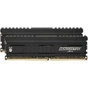 Модуль пам'яті для комп'ютера DDR4 16GB (2x8GB) 3600 MHz Ballistix Elite Black Micron (BLE2K8G4D36BEEAK) - зменшене зображення 1