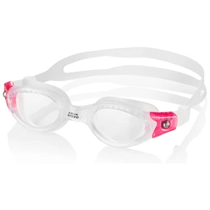 Окуляри для плавання Aqua Speed Pacific 015-63 6143 рожевий, прозорий OSFM (5908217661432) зображення 1