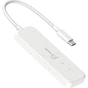 Концентратор J5create USB-C to 4xUSB-C 3.2 10Gbps white (JCH345EW-N) - зменшене зображення 2