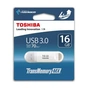 USB флеш накопичувач Toshiba 16GB SUZAKU White USB 3.0 (THNU16SIPWHT(6) - зменшене зображення 2