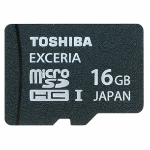 Карта пам'яті Toshiba 16Gb microSDHC UHS-I class 10 (SD-CX016HD(BL7 / SD-CX16HD(BL7) зображення 1