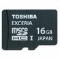 Карта пам'яті Toshiba 16Gb microSDHC UHS-I class 10 (SD-CX016HD(BL7 / SD-CX16HD(BL7) - зменшене зображення 1