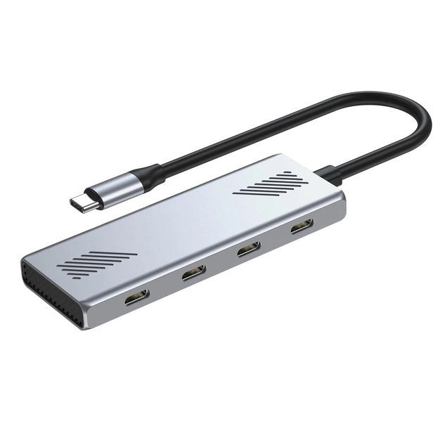 USB-хаб Gembird USB Type-C 4-в-1 (UHB-CM-U310-C4-01) - изображение 1