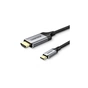 Кабель мультимедійний USB-C to HDMI 1.8m 4K 60Hz Choetech (CH0021-BK) - зменшене зображення 2