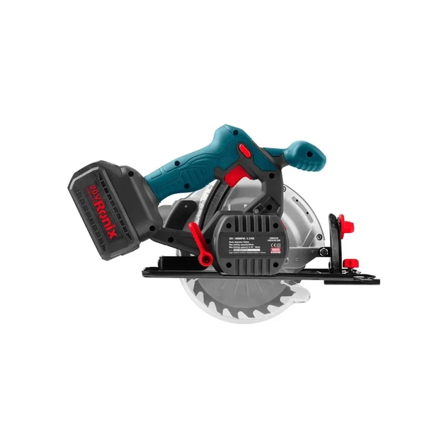 Дискова пила Ronix циркулярна 20Вт, 165мм, 4Ah x 2 (8609) - picture 3