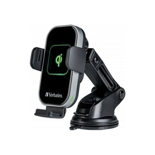 Універсальний автотримач Verbatim FWC-02 with Qi Fast Wireless Car Charger (49553) зображення 1