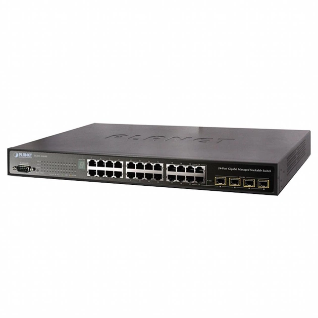 Комутатор мережевий Planet SGSW-24040-EU - зображення 1