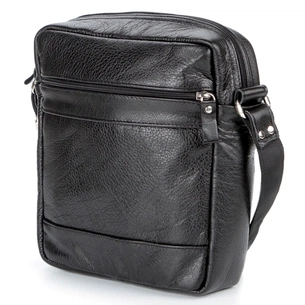 Сумка Shvigel Шкіряна Чорна (00791) зображення 1